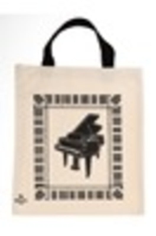 Totebag Grand Piano/Kb Blue