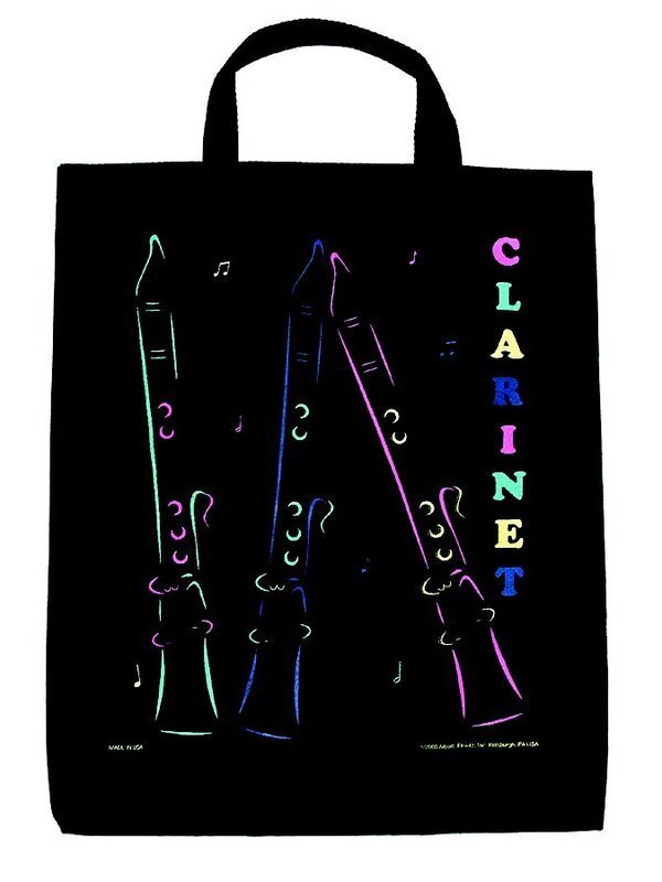Extra Large Totebag Clarinet