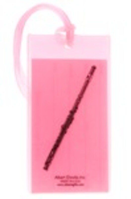 Soft Rubber Music ID Tag - Flute Design