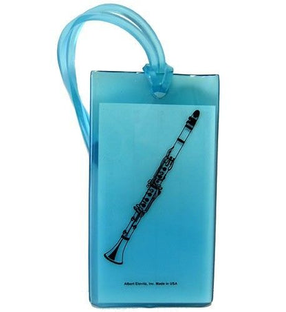 Soft Rubber Clarinet ID Tag — view 2
