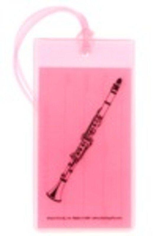 Soft Rubber Clarinet ID Tag