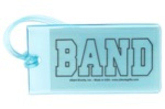 Customizable Soft Rubber ID Bag Tag - Band