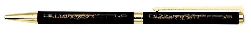 Mechanical Pen Black Barrel Flute