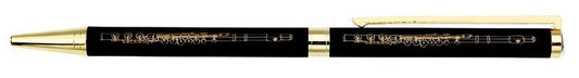 Mechanical Pen Black Barrel Flute