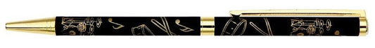 Mechanical Pen Black Barrel Ballet Dancers