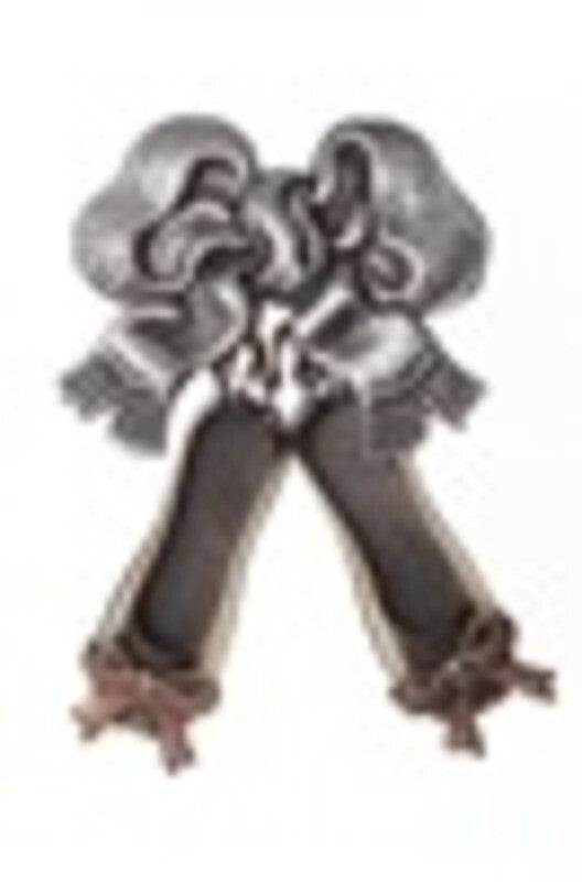 Tri Colour Music Pin Slippers