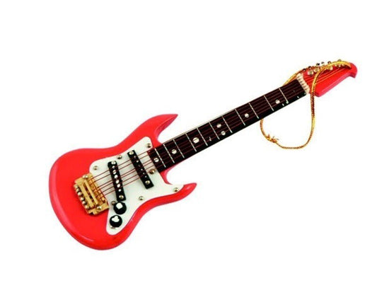 Red Electric Guitar Ornament (AIM Gifts)