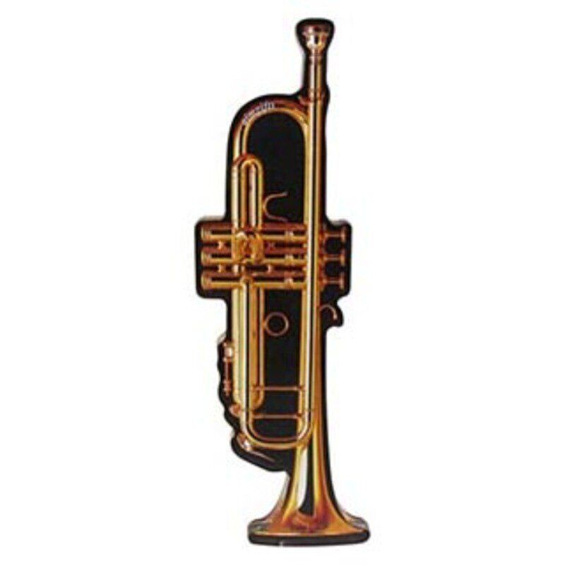 Magnet Trumpet 10cm Acrylic Music Magnet
