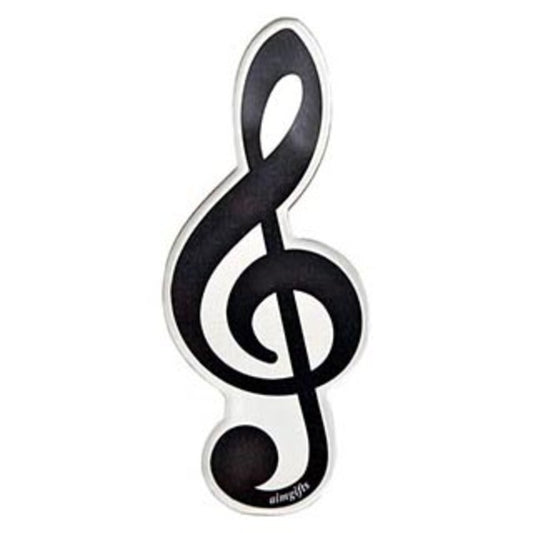 Magnet G Clef 10cm Acrylic