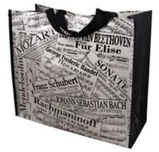 Sheet Music Collage Tote Bag (AIM Gifts)