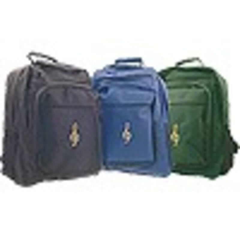 Backpack Deluxe G Clef Blue