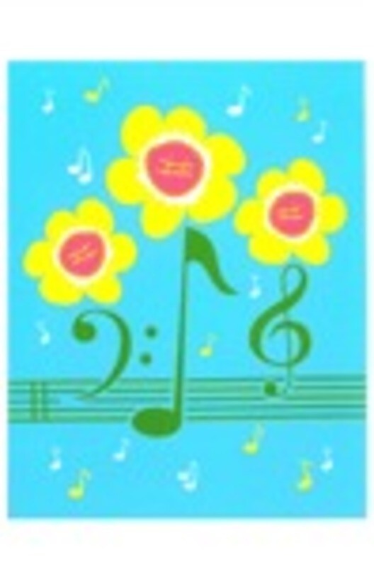 Note Cards Musical Daisies Box Of 8