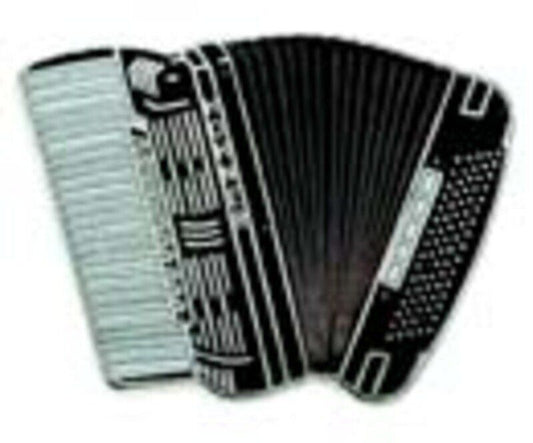 Mini Pin Accordion - Black