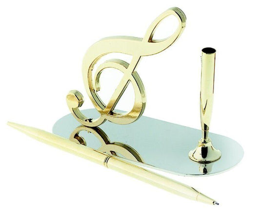 Pen Stand G Clef Two Tone by AIM Gifts