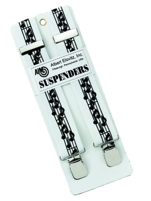 Suspenders Staff (White)
