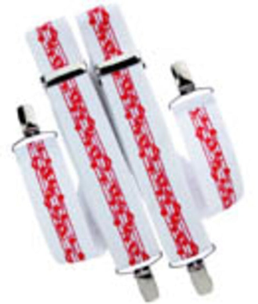 Suspenders Red Staff