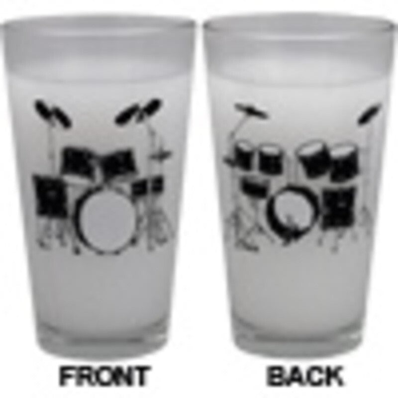 Mixing Glasses Drum Set Boxed Pair