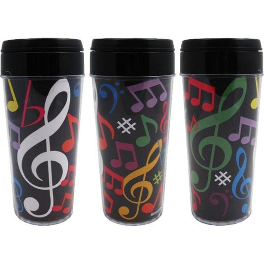 Multi Note Travel Tumbler 16 oz (AIM Gifts)