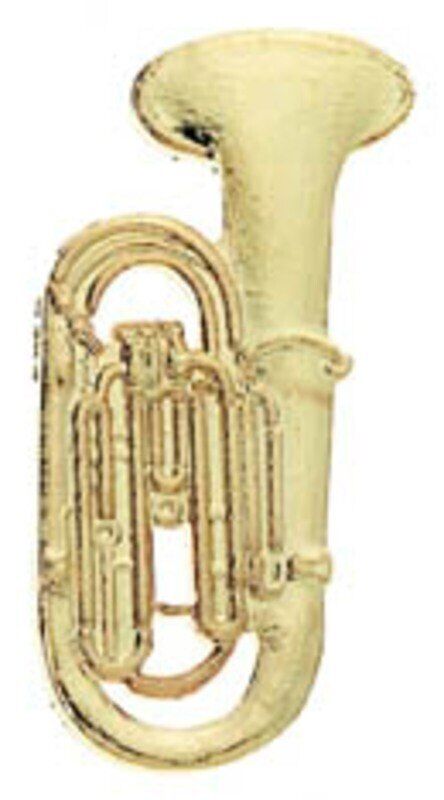 Mini Pin Upright Tuba by AIM Gifts