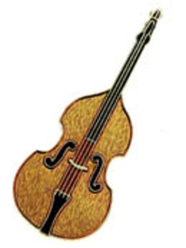 Mini Pin Double Bass by AIM Gifts