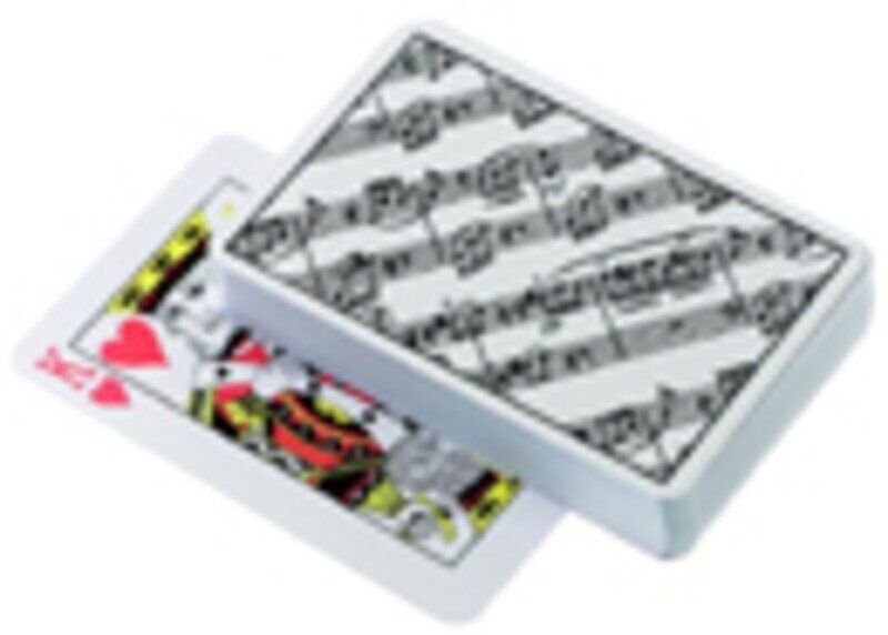 Playing Cards Featuring Sheet Music by AIM Gifts