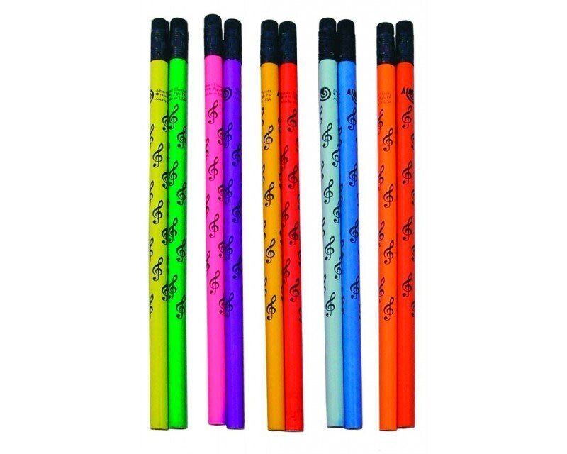 Mood Pencil Treble Clef - Assorted Colours
