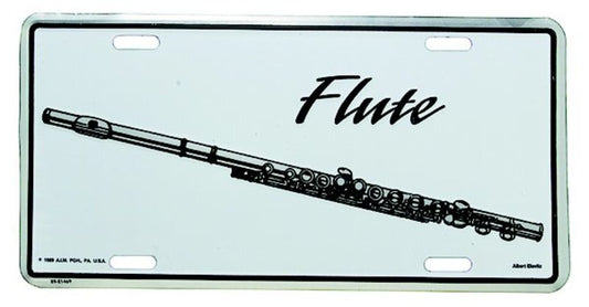 Licence Plate Flute