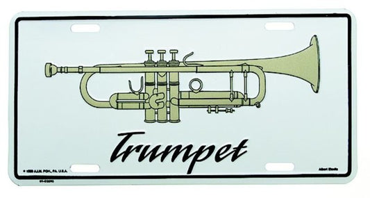 Licence Plate Trumpet