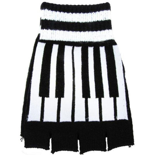 Fingerless Gloves With Keyboard