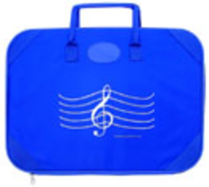 Briefcase G Clef Royal Blue