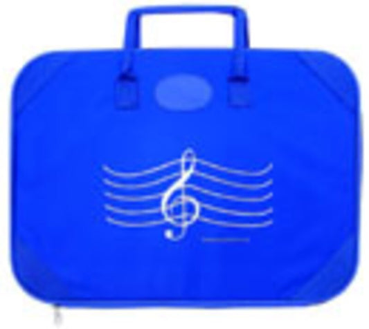 Briefcase G Clef Royal Blue