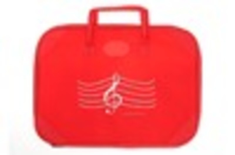 Briefcase G Clef Brown