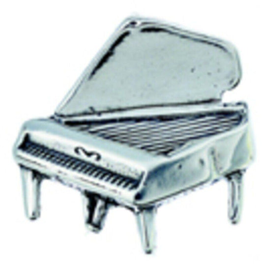 Sterling Silver Grand Piano Charm