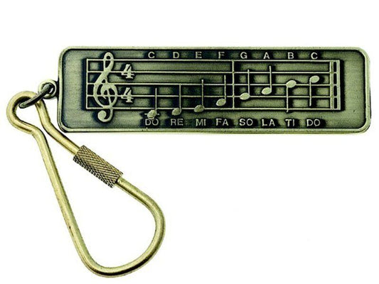 Keychain Music Staff by AIM Gifts