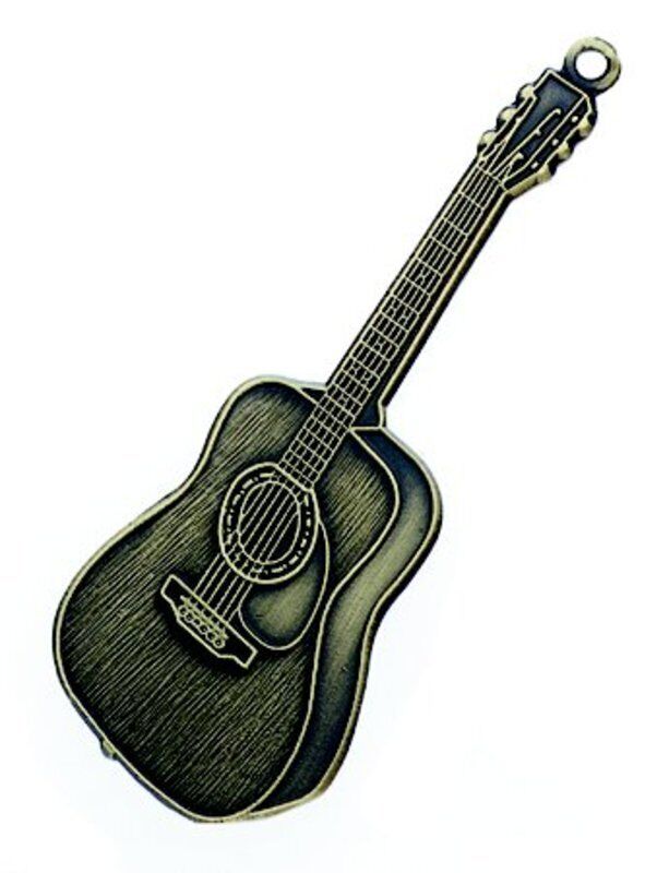 Keychain Martin D 45 Antique Brass by AIM Gifts
