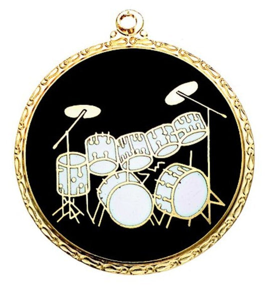 Keychain Double Drum Set White