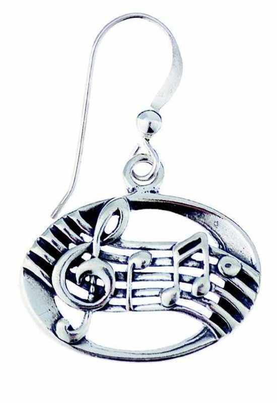 Sterling Silver Earring Staff