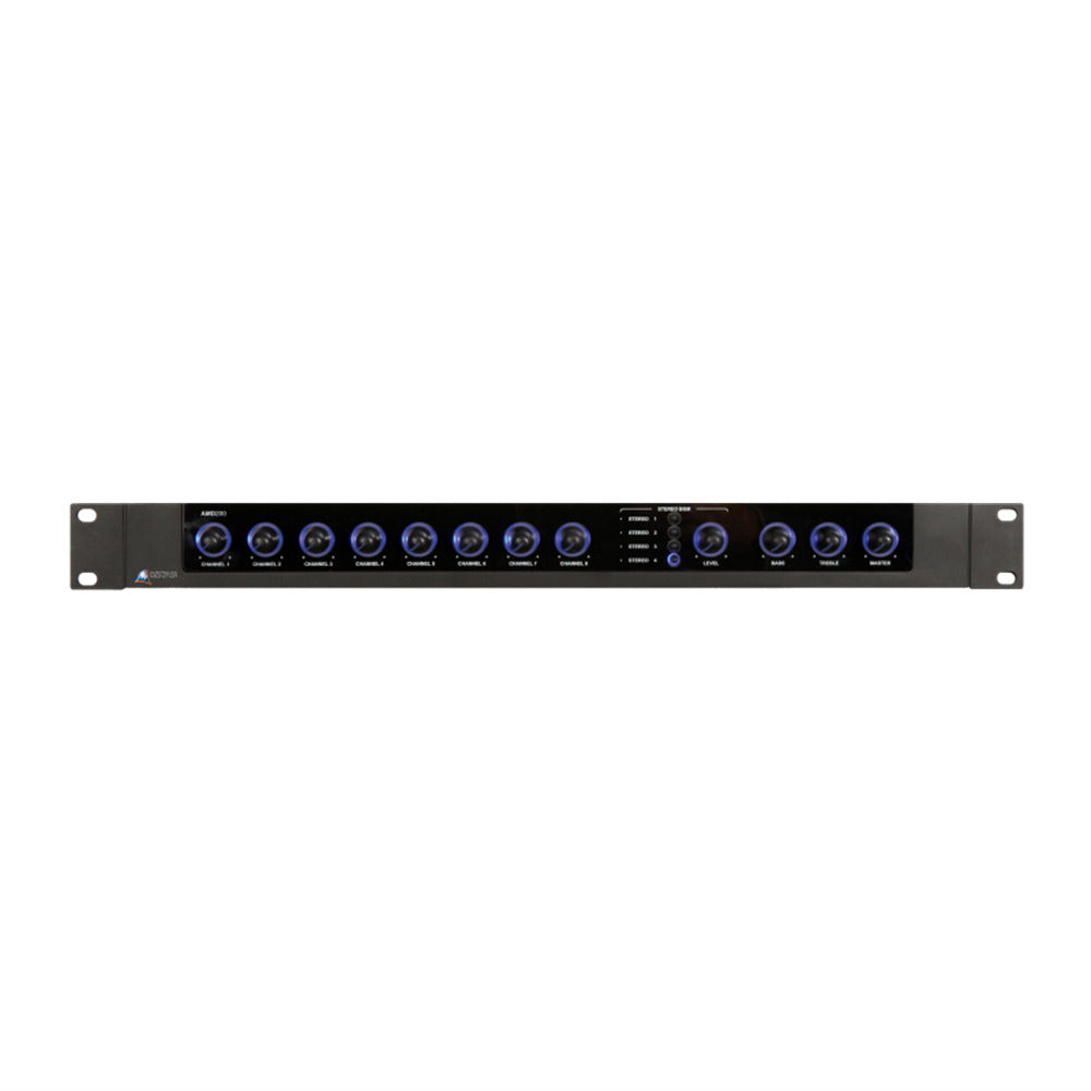 Mixer Amp 1 x 200W With Dsp AMD200 Australian Monitor