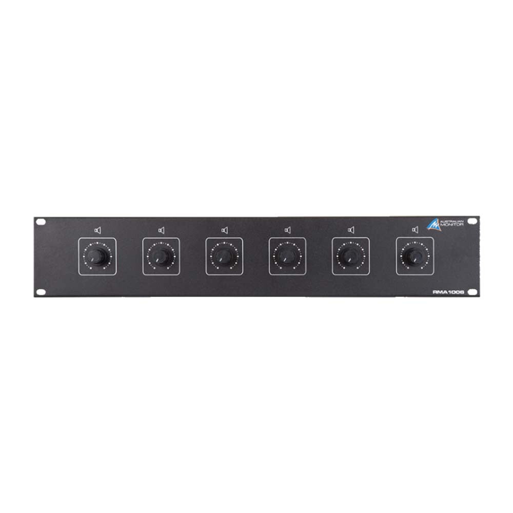 Attenuator 6X100w Rack Mount RMA1006 Australian Monitor — view 3