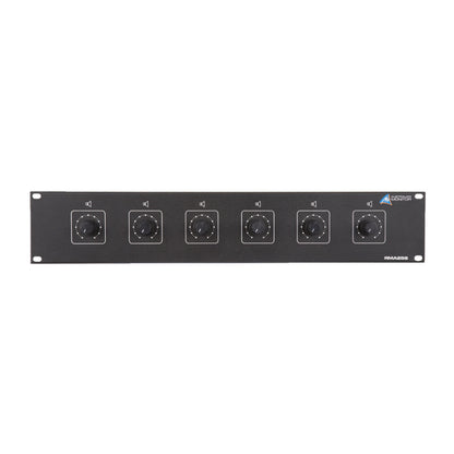 Attenuator 6X25w Rack Mount RMA256 Australian Monitor