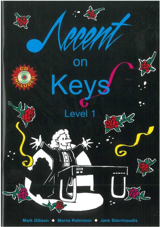 Accent On Keys Level 1 BK/AUDIO CARD