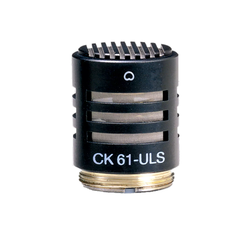 AKG CK-61 Cardioid Condenser Microphone Capsule for C480B ULS - Flat Frequency Response, Ideal for Recording & Live Sound Applications
