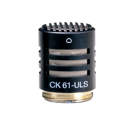 AKG CK-61 Cardioid Condenser Microphone Capsule for C480B ULS - Flat Frequency Response, Ideal for Recording & Live Sound Applications