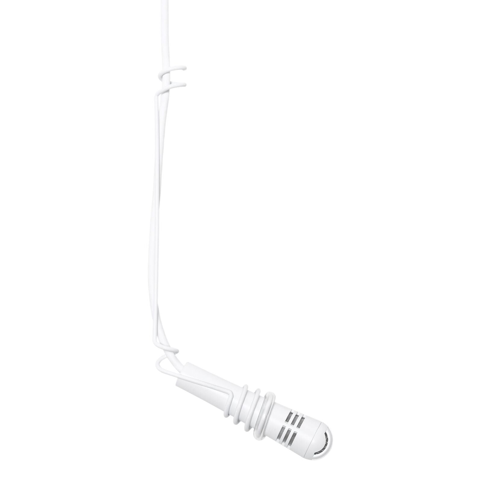 AKG CHM99 WH Cardioid Hanging Condenser Microphone - White, 10m Cable, Spring Steel Clamp, Ideal for Worship & Conference Use
