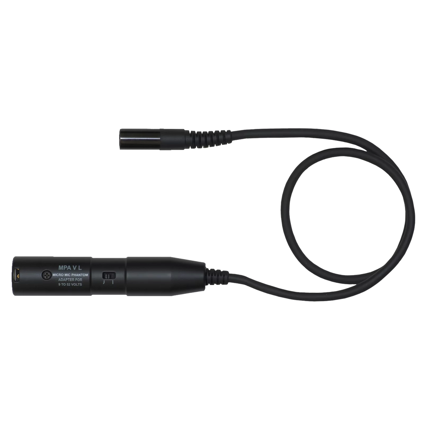AKG MPA-VL Phantom Power Adapter M-XLR for MicroMic - 9-52V, Bass Roll-Off Switch, XLR Connector