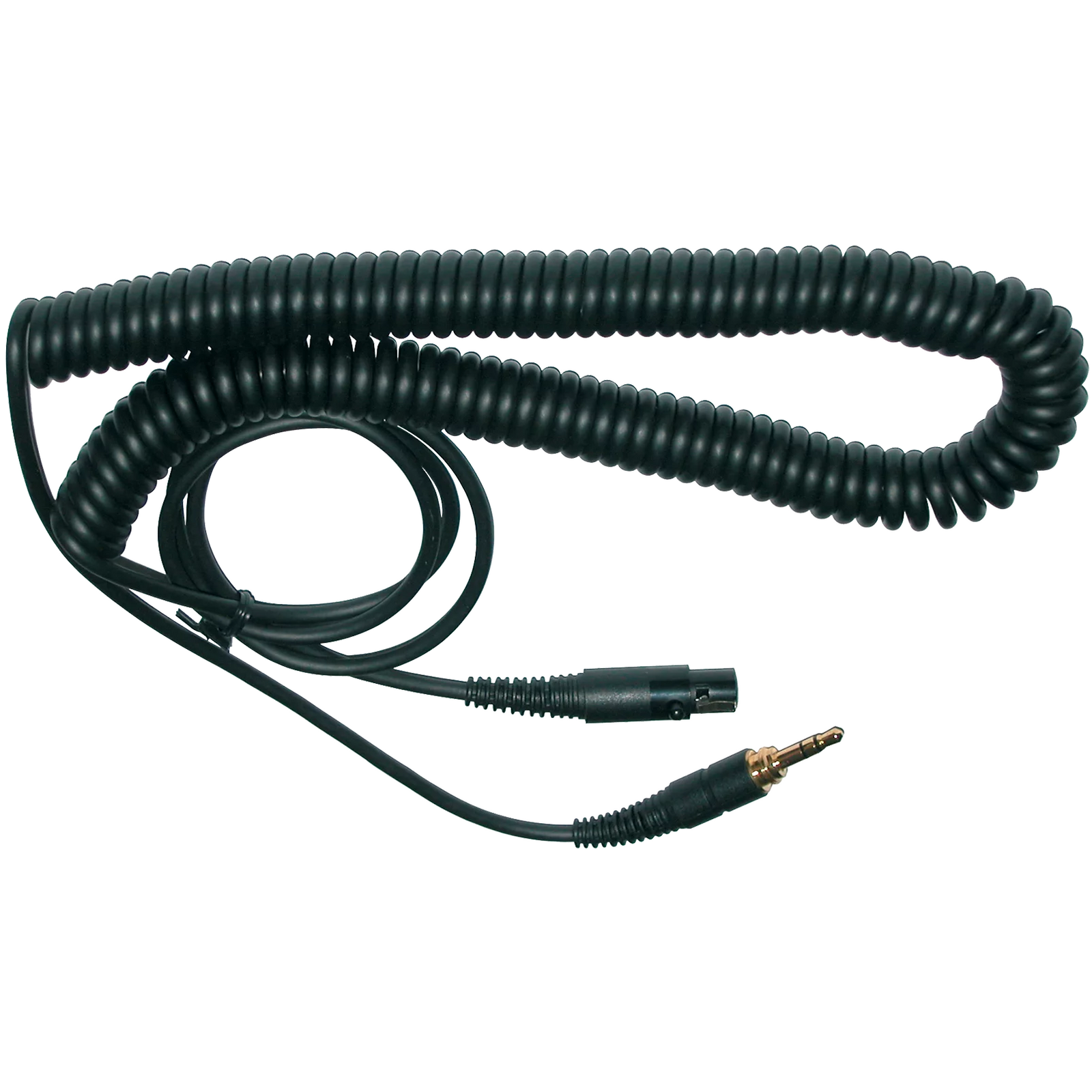 AKG EK-500S 3M Coiled Replacement Headphone Cable for K240, K553, K702, K271, K182, K712 PRO - Mini XLR to 1/8" Stereo Plug
