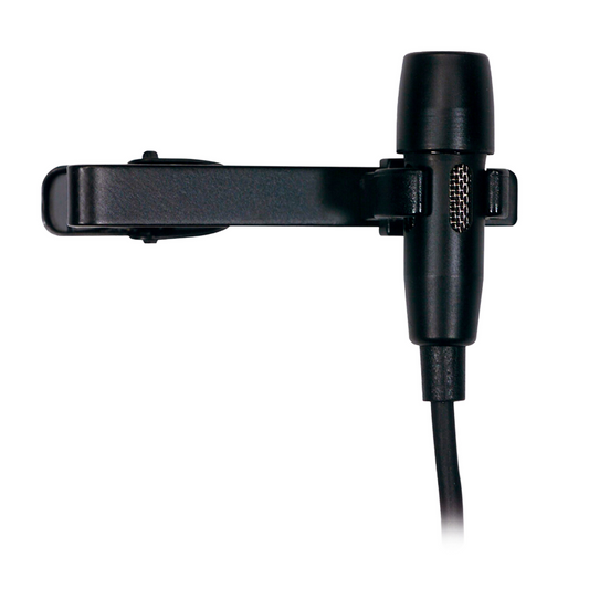 AKG CK99L Lavalier Microphone - Cardioid Condenser, Mini XLR, Natural Sound, Durable Clip - Ideal for Lectures, Worship, Theaters