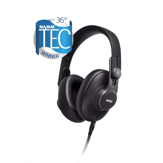 AKG K-361 Professional Closed-Back Over-Ear Headphones - Studio Quality Sound, Plush Comfort, Ideal for Audiophiles and Creators