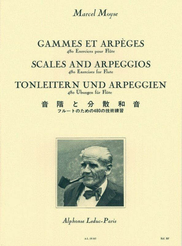 Marcel Moyse - Scales and Arpeggios for Flute by Alphonse Leduc