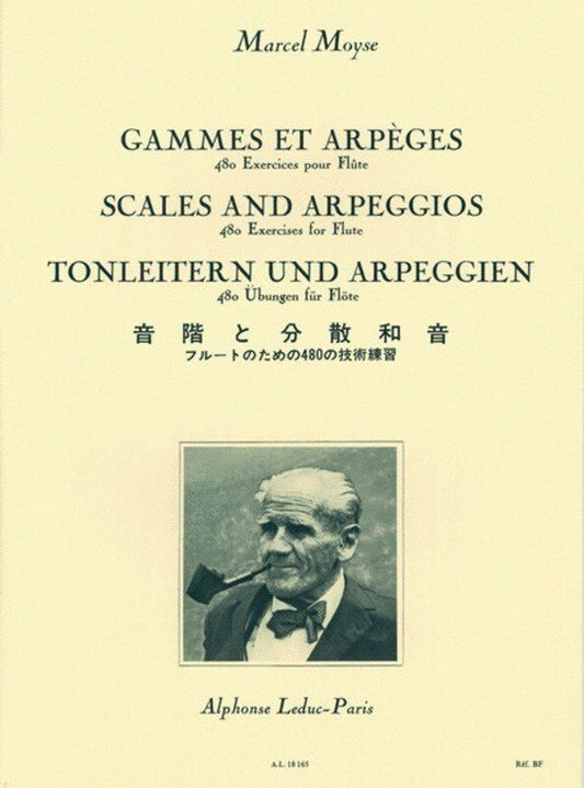 Marcel Moyse - Scales and Arpeggios for Flute by Alphonse Leduc